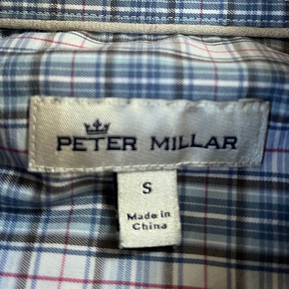 Peter Millar Button Down Shirt Small Long Sleeve - image 3